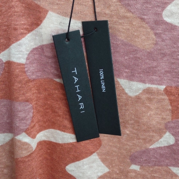COPY - NWT Tahari Linen Tee - Picture 2 of 4